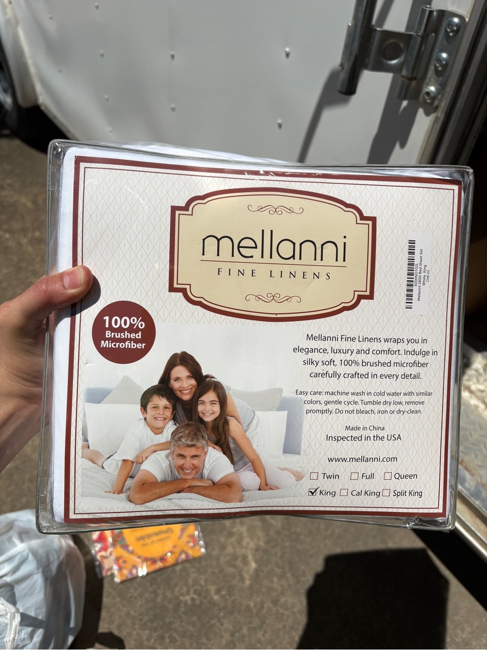 Mellanni Fine Linens 100% Brushed Microfiber Bedding - Cream/Beige